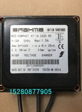 BRAHMA2*4KV双级点火变压器 TAISI2*7KV燃烧机点火高压包