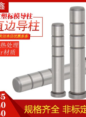 注塑 塑胶模具标模模架精密直边导柱GPA导向柱非标定制配件354050