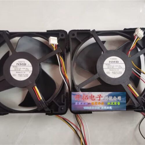 原装晶弘冰箱配件直流散热风扇机3251393 12537JE-12N-BU 12VNMB