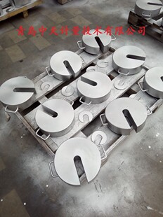 砝码 铸铁圆饼砝码 15kg 25kg 带把手