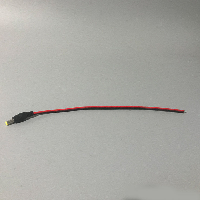 监控电源线dc头纯铜芯12V集中供电接头加长线摄像机连接线公头线