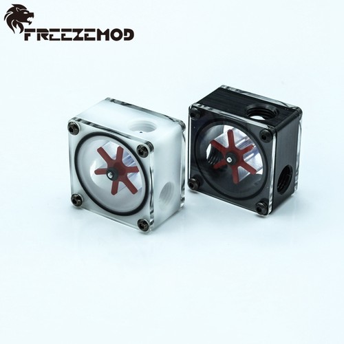 FREEZE LSJ-PO1 电脑水冷水流器/测速计  三通流速器 黑色 白色