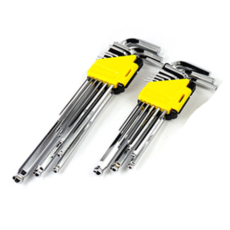 田岛加长特长九件内六角扳手球头组套9件NM/NS/NL-B9/B9F/D9/B9FS