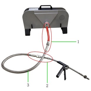 204鸣泉烟度计刚性连接进气管柴油尾气采样取样探头 202 MQY 201