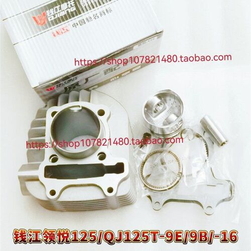 适用钱江领悦QJ125T-15A/翎悦16E/郎悦9B/跨悦9E/9G梦悦气缸套缸