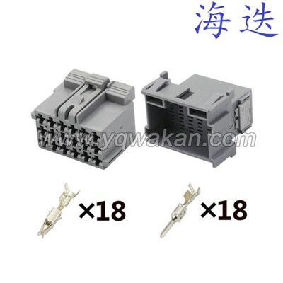 1-967629-1/1-967624-1适用于汽车功放连接器线束DJ7181YA-2.8-11