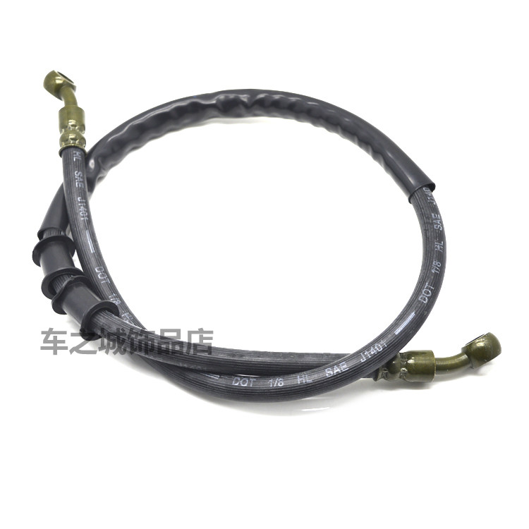 电动车男装125 150摩托车踏板车前刹车油管 鬼火100福喜碟刹油管