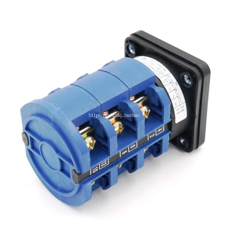 上力 万能转换开关SZW26-63/303.3 63A 660V 3节3档 档位开关