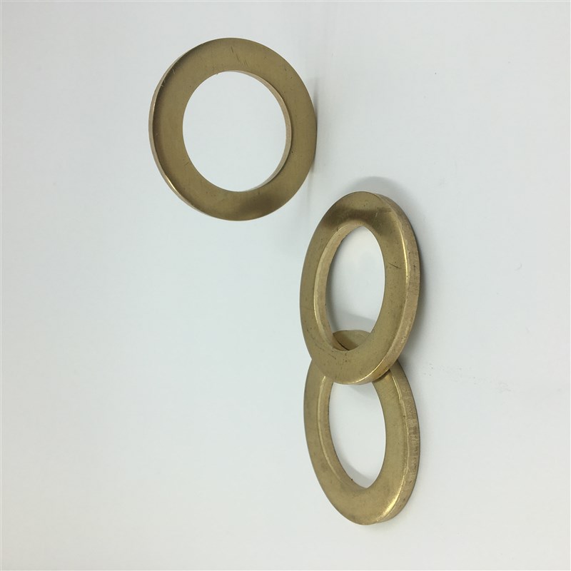 1mm厚度黄铜垫圈 H62铜垫片 H59铜平垫片 耐磨铜垫片 铜垫圈