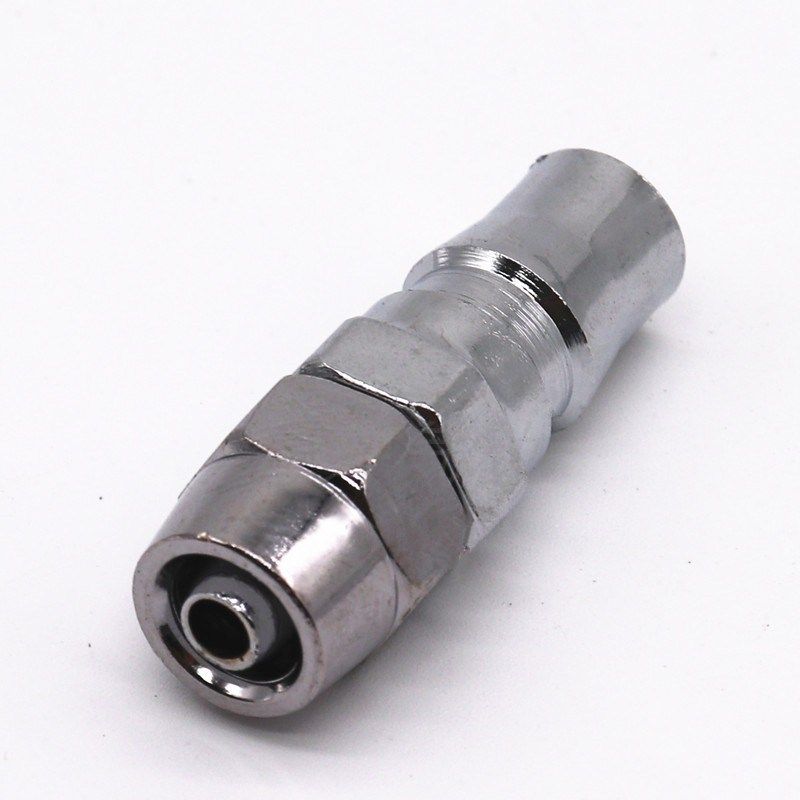 C式快速接头PP20公头配8*5气管快插气动PU管PP30/40/10MM木工工具