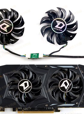 DATALAND/迪兰RX 460 550 酷能DualCool显卡散热风扇面板 GA81B2U