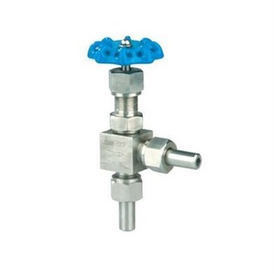 304不锈钢J24w-160P-320P针型截止阀外螺纹角式截止阀DN6/10/15