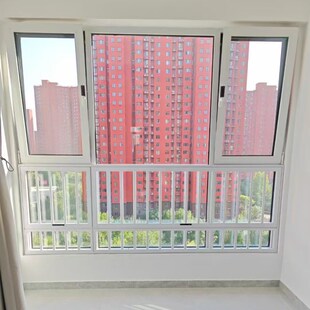 窗户防护栏阳台多功能可折叠x晾晒衣置物架防儿童坠落防盗窗栏杆