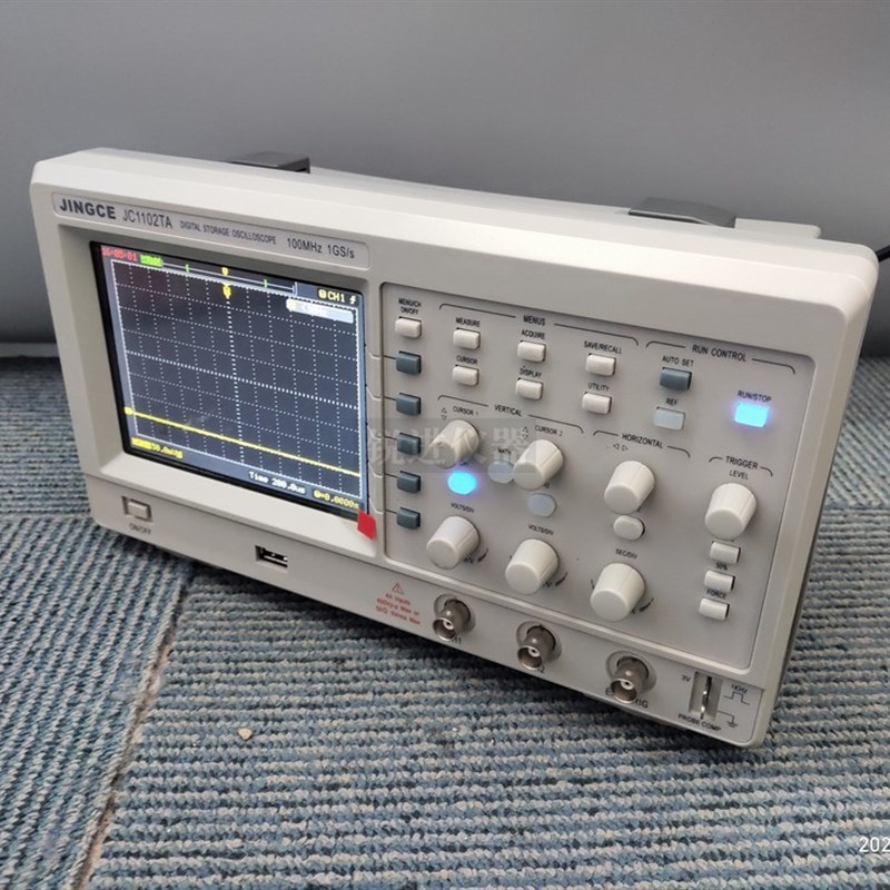 【杭州精测JC1202TA 彩色数字存储示波器 200MHz 1GSa/s