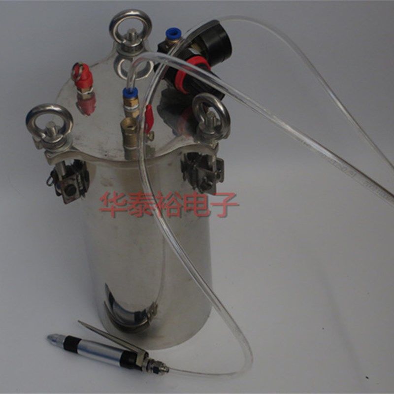 不锈钢压力桶+手动阀小流量手动胶阀 点胶机压力桶配手动笔针头,饰品/流行首饰/时尚饰品新,链条,淘宝优惠券,粉丝福利购,淘宝优惠卷