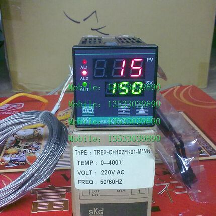 实物拍摄 原装正品台湾 SKG 塑料机械温控仪 TREX-CH102