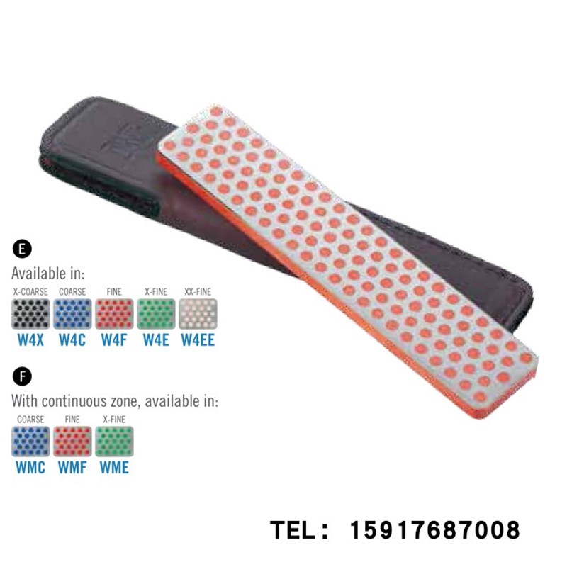 美国DMT便携式钻石磨刀石冰刀修刃W4X W4C W4F W4E W4EE W4K WMC