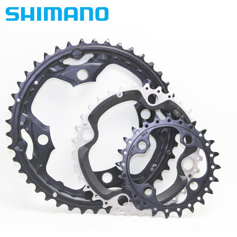 SHIMANO禧玛诺DEORE M590 M610牙盘盘片齿盘42 32 24 T10速牙盘片