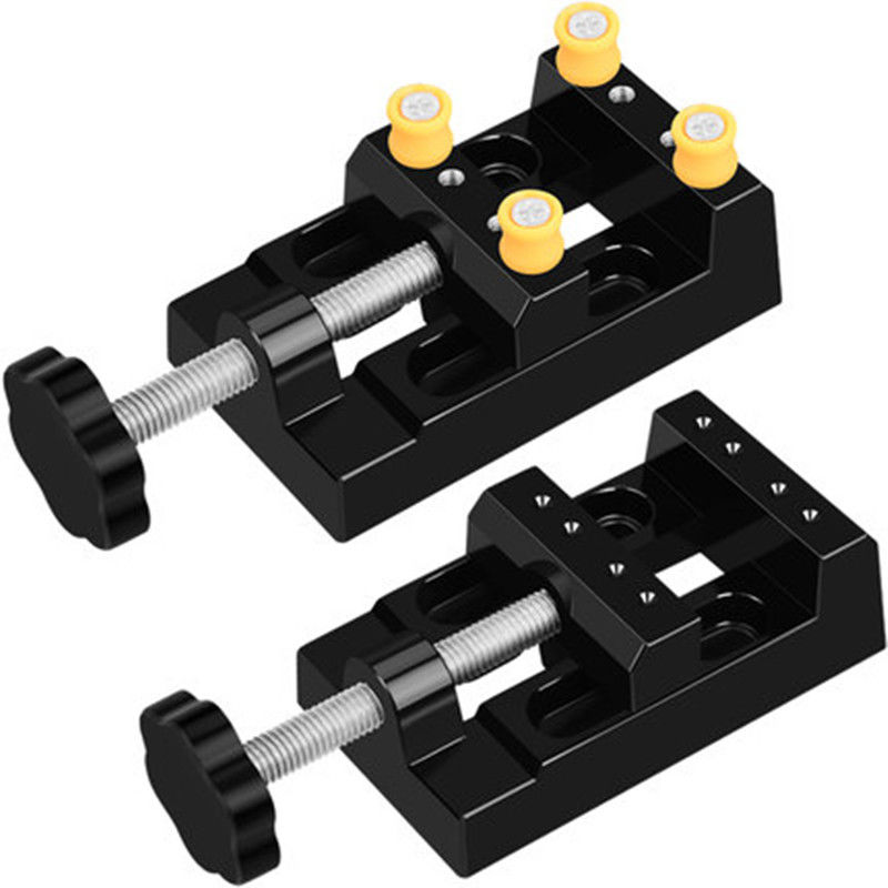 迷你台钳 多功能小型虎钳台家用平口钳夹具夹紧器固定台夹