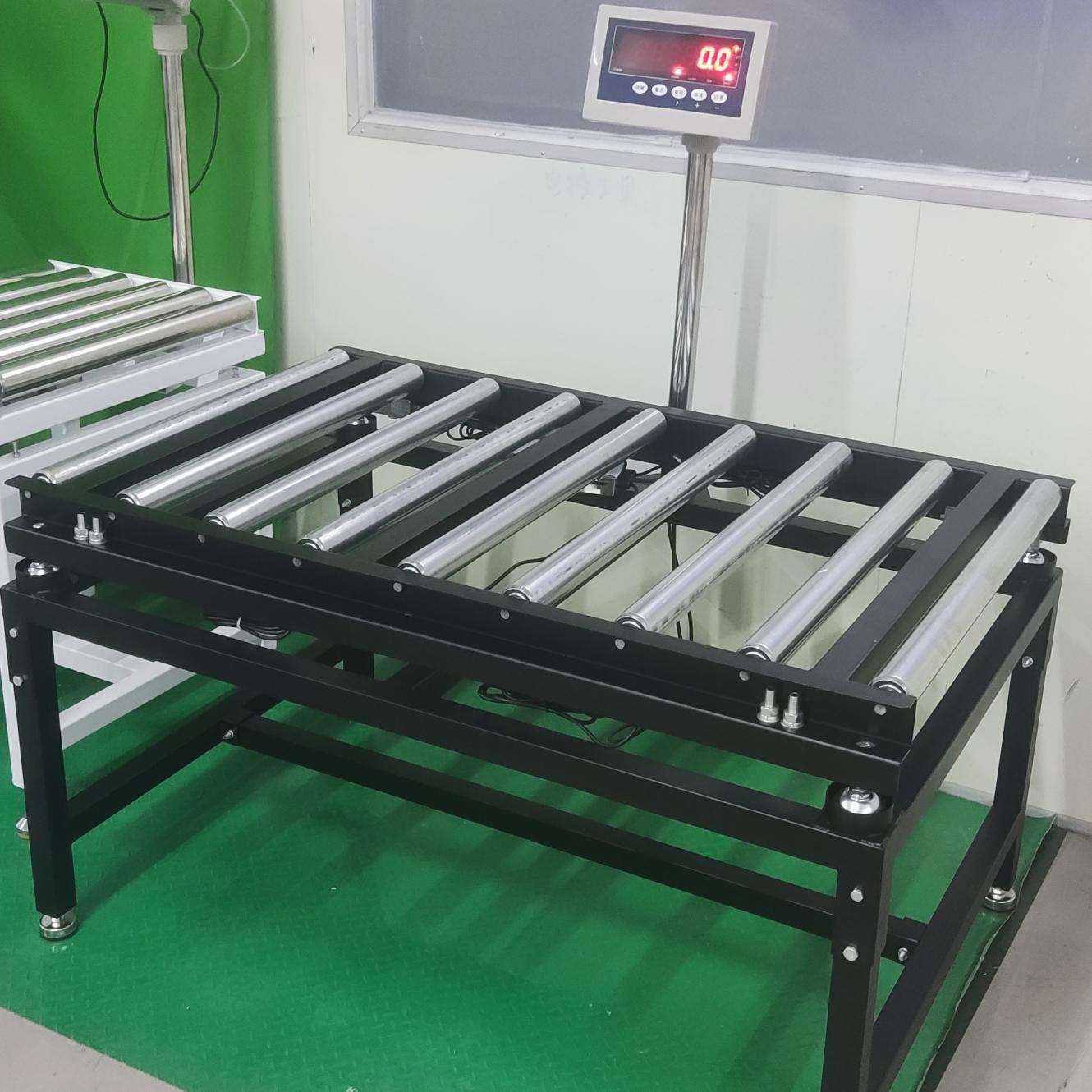 滚筒秤无动力检重工厂车间流水线用对接MES系统上位机数据电子秤