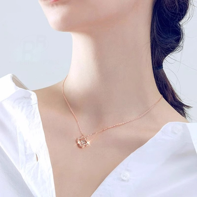 X2项链手链真钻礼品时尚百搭情人节跳动的心送女友闺蜜