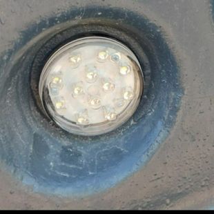 配重LED倒车灯圆灯 新款 新源C75WB70轮胎式 液压挖掘机配件机械原装