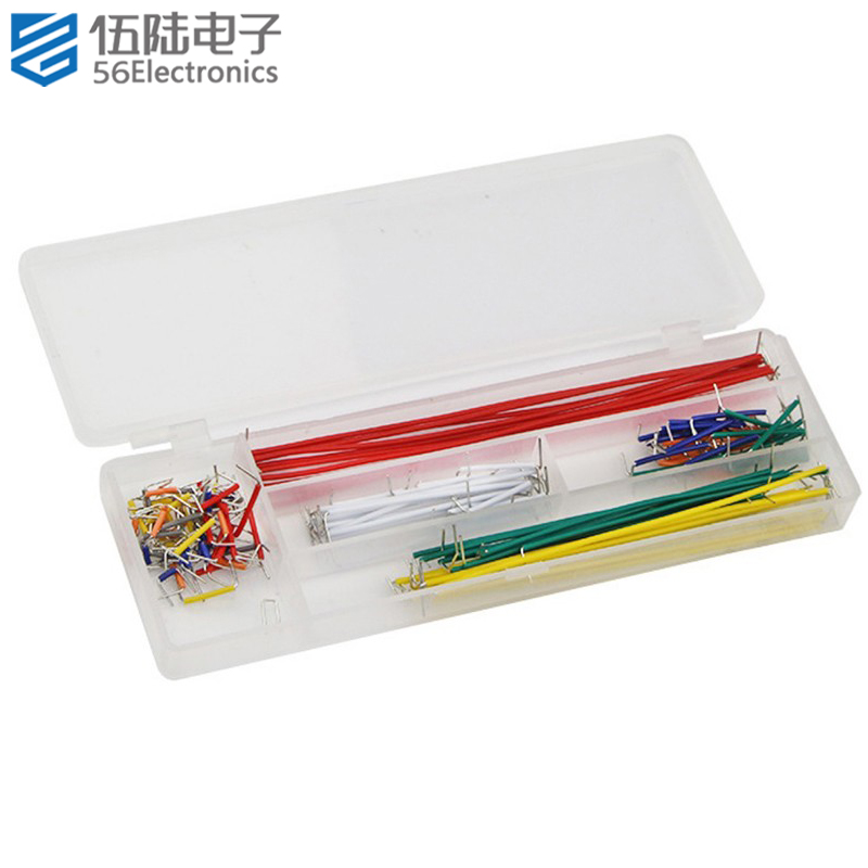 盒装14种长度140根优质跳线 面包板线 面包板专用线 面包板跳线