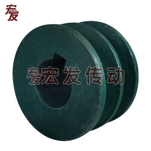 成品皮带轮 A型 双槽 内孔18  键槽6 A2-50 60 70 80 100 110 120
