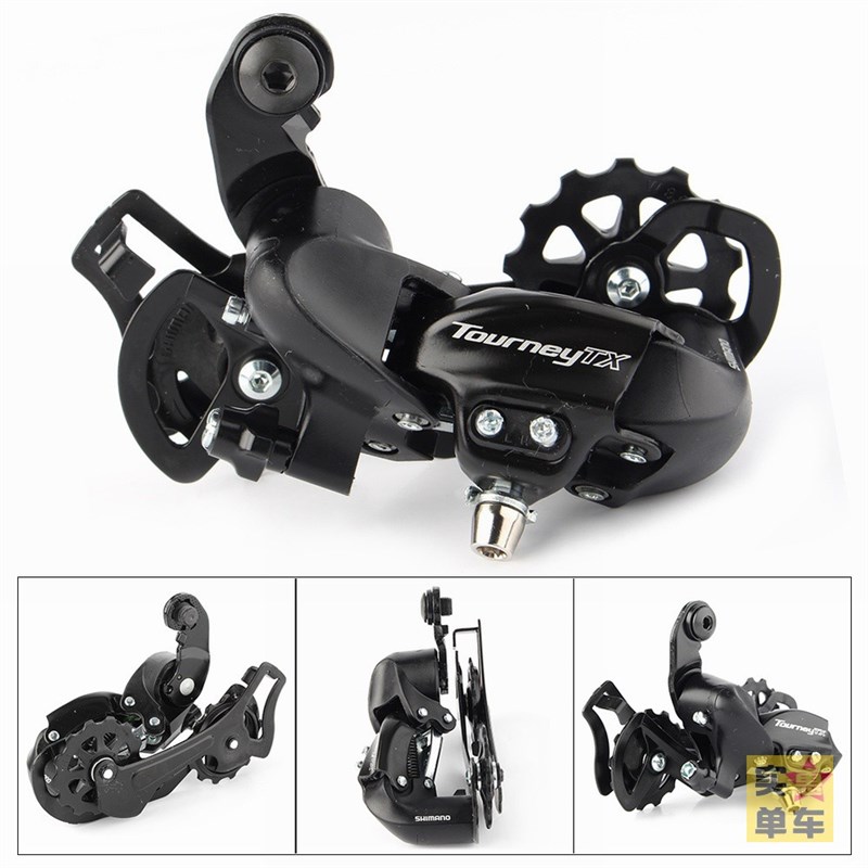SHIMANO TX800山地车后拨自行车后变速器调速器6 7 8速Tourney