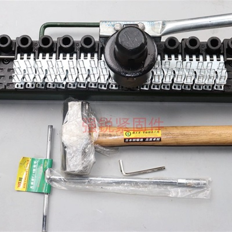 输送带皮带扣钉扣机A3V6SK型钉扣机运输传送带接头机锤砸式钉扣机