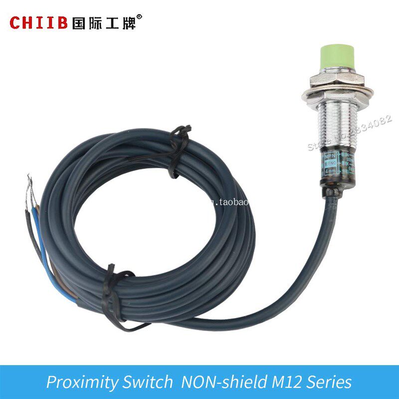 沪工 电感式接近开关 PR12-4DP传感器 4mm M12金属