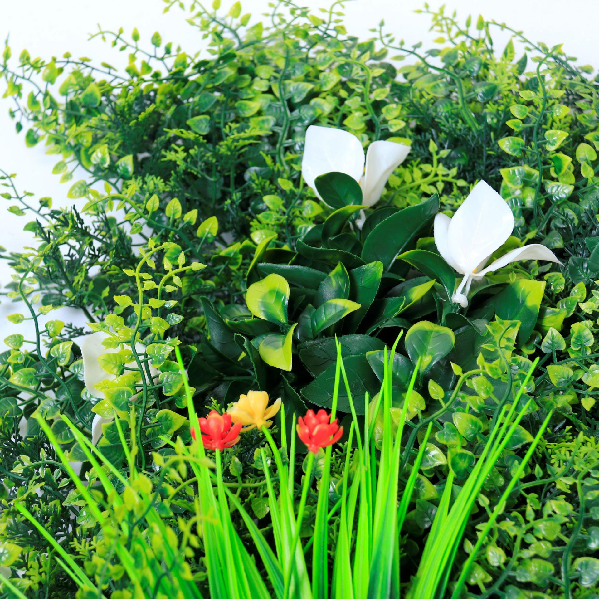 仿真绿植植物墙防晒抗老化绿植景观门头店面墙面装饰背景墙厂家批