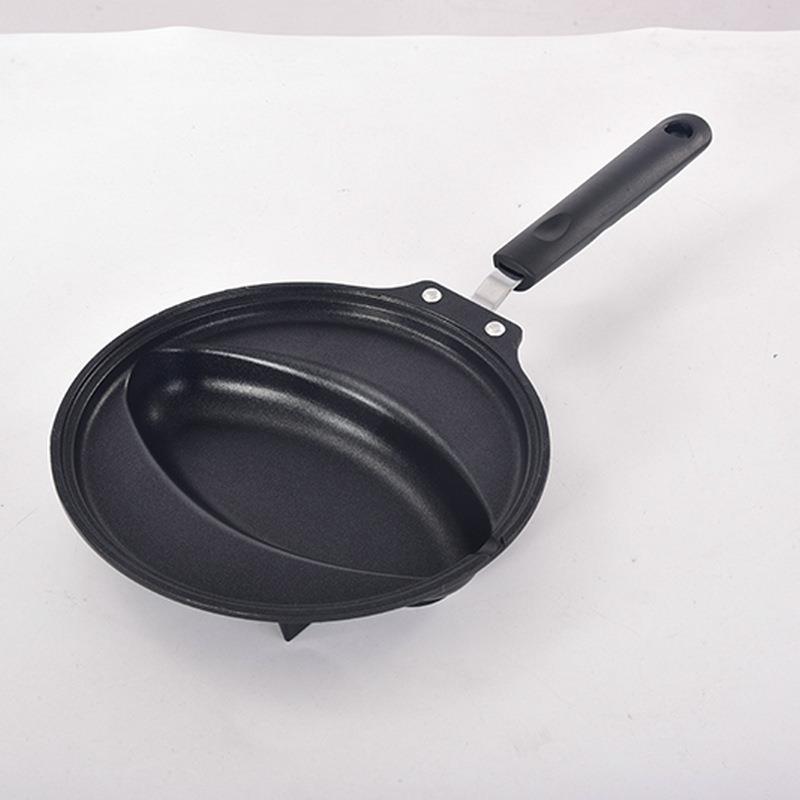 日式蛋包饭模具商用餐厅不粘加厚平底煎锅流心蛋包饭锅蛋糕烤盘