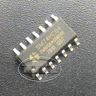 【显示屏芯片】74HC04 74HC04D SM74HC04D封装SOP14原装,直接拍