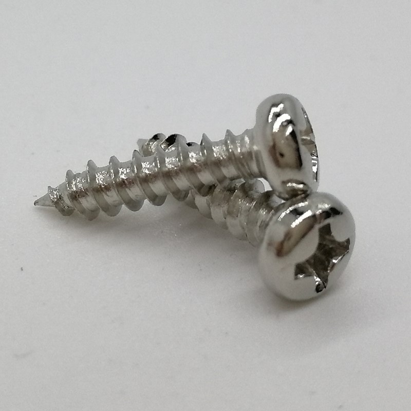 10只价格M310mm自攻螺丝 加硬淬火镀镍PA十字圆头盘头自攻螺丝
