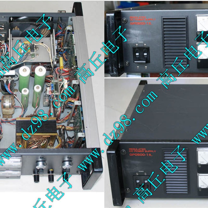 日本GP0500-1R 安定化 直流电源 可调高压电源 0-500V 0-1A