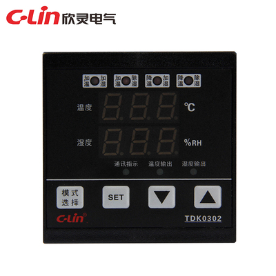 C-Lin欣灵 TDK0302智能温湿度控制仪/恒温恒湿控制/温湿度控制器