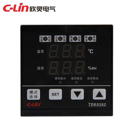 C-Lin欣灵 TDK0302智能温湿度控制仪/恒温恒湿控制/温湿度控制器