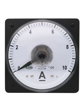 kdsi指针式毫安表LS-110 DC1mA 10A直流电流表 圆形开孔电表