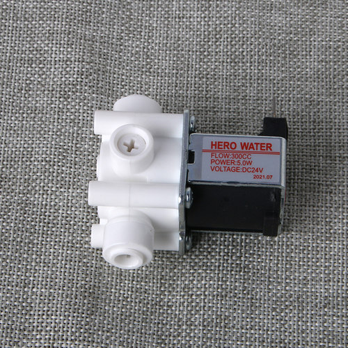 可调节式300cc废水比例大小24v2分组合电磁阀RO机净水器通用配件