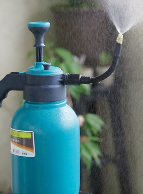 日本喷水壶压力居家园艺浇花植物喷雾器小型家用手压式洒水壶