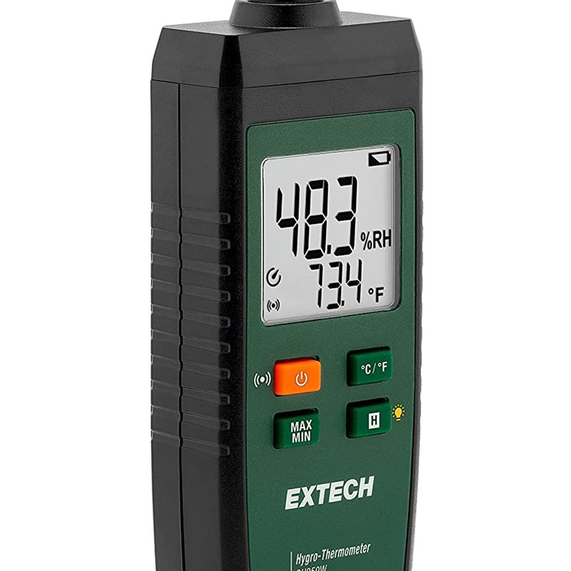 Extech RH250W 湿度温度计,带连接至 ExView 应用程序