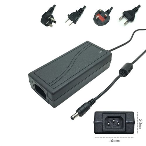 dc12v5a桌面式电源适配器cctv power英规美规欧规品字插座60w电源