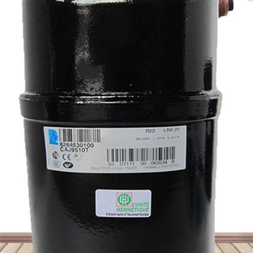 TAJ9510T TAJ9510Z原装1匹泰康冷柜试验箱压缩机 380V 螺口 焊口