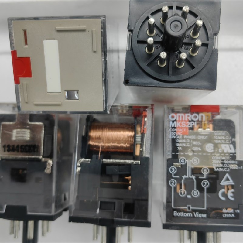 MKS2PI MKS2P1 MKS-2PI MKS2P DC24V AC120V 圆8脚继电器原装正品