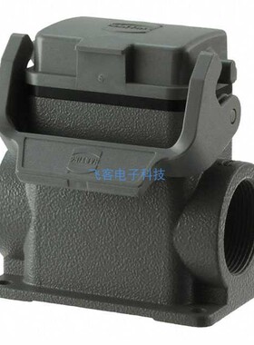 HARTING 哈丁重载连接器 19300060297 航空插头 6芯外壳6针底座