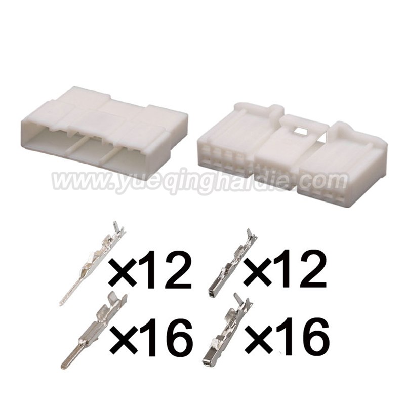 DJ7282-0.7-1.5-11/21适用于汽车线束连接器车用接插件含端子28孔