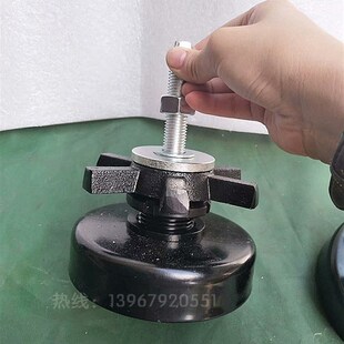 机床防震垫铁重型调整垫铁 机床螺丝地脚六爪注塑机垫脚120  160