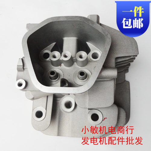 汽油发电机配件切割机消防泵6.5KW188F190F192F GX390GX420汽缸头