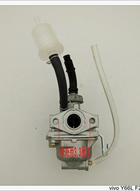 燃油助力车化油器35CC48CC迷你X8欧翔浜马新晨狗车拐子机化油器